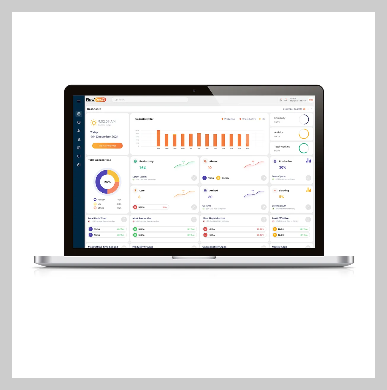 flowdesq | productivity management software