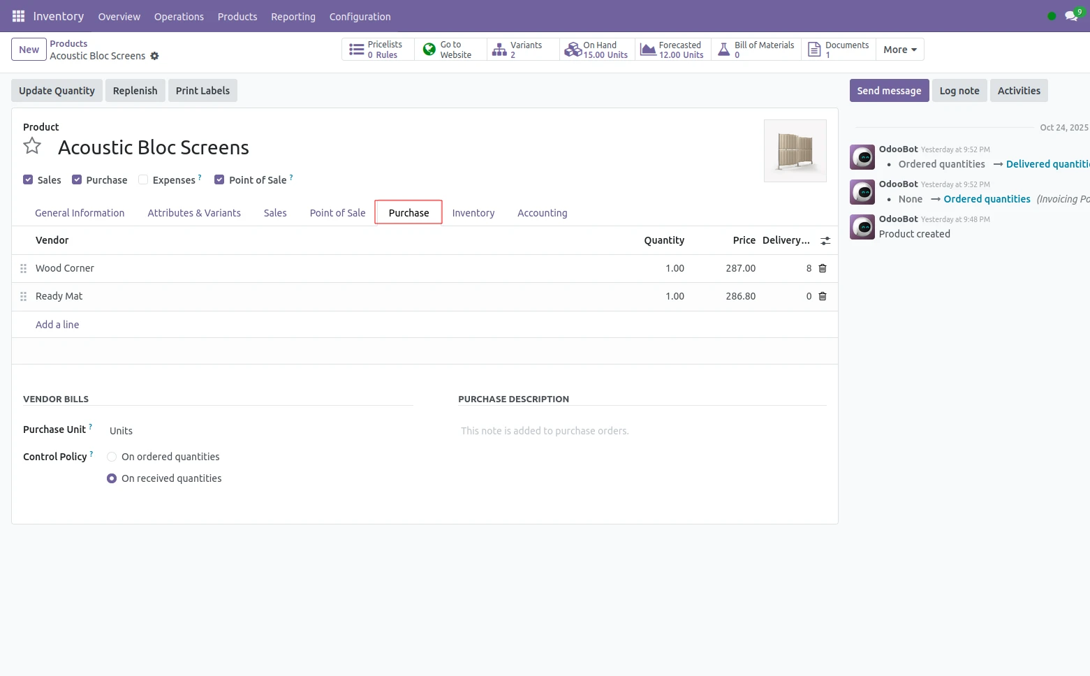 Product Purcahase - Cross Dock